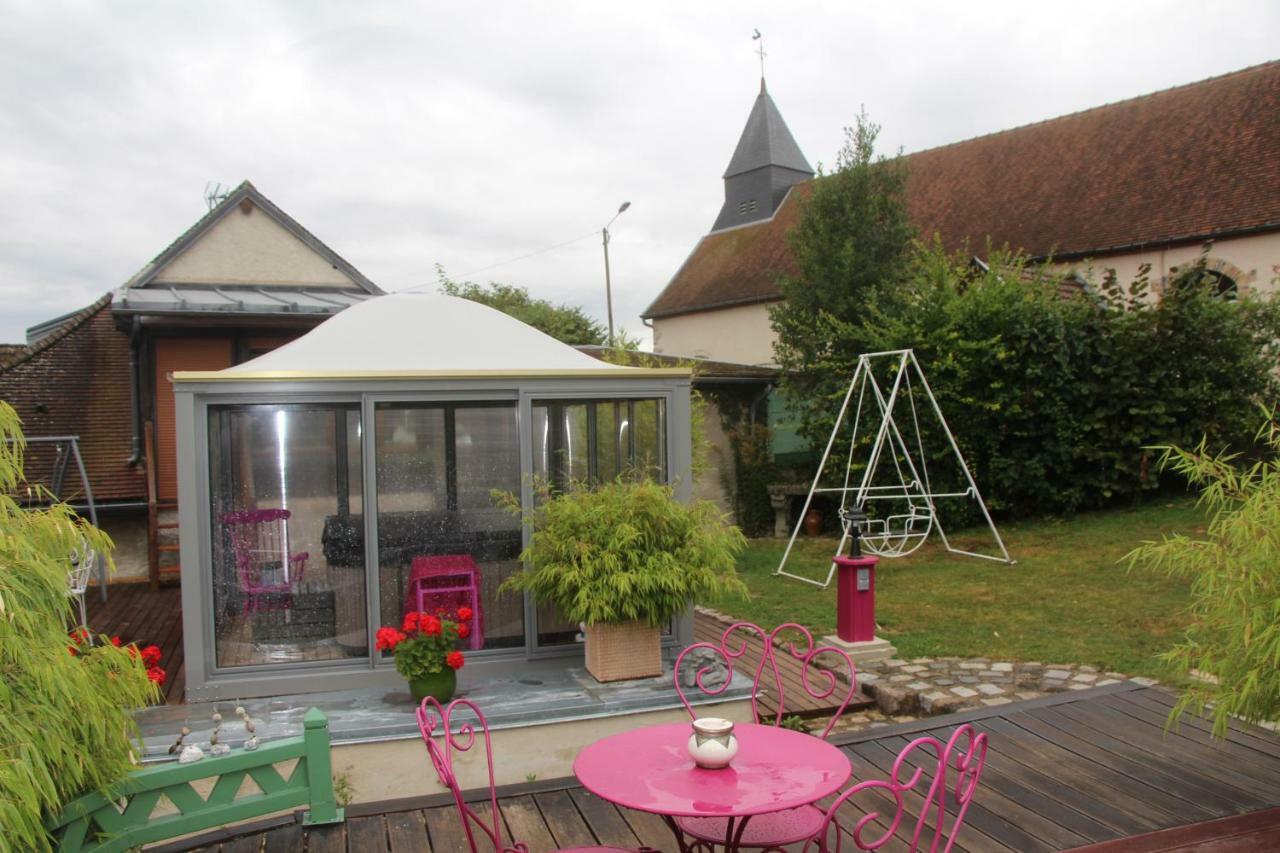 Roulotte La Dominique Bed & Breakfast Romery  Екстериор снимка