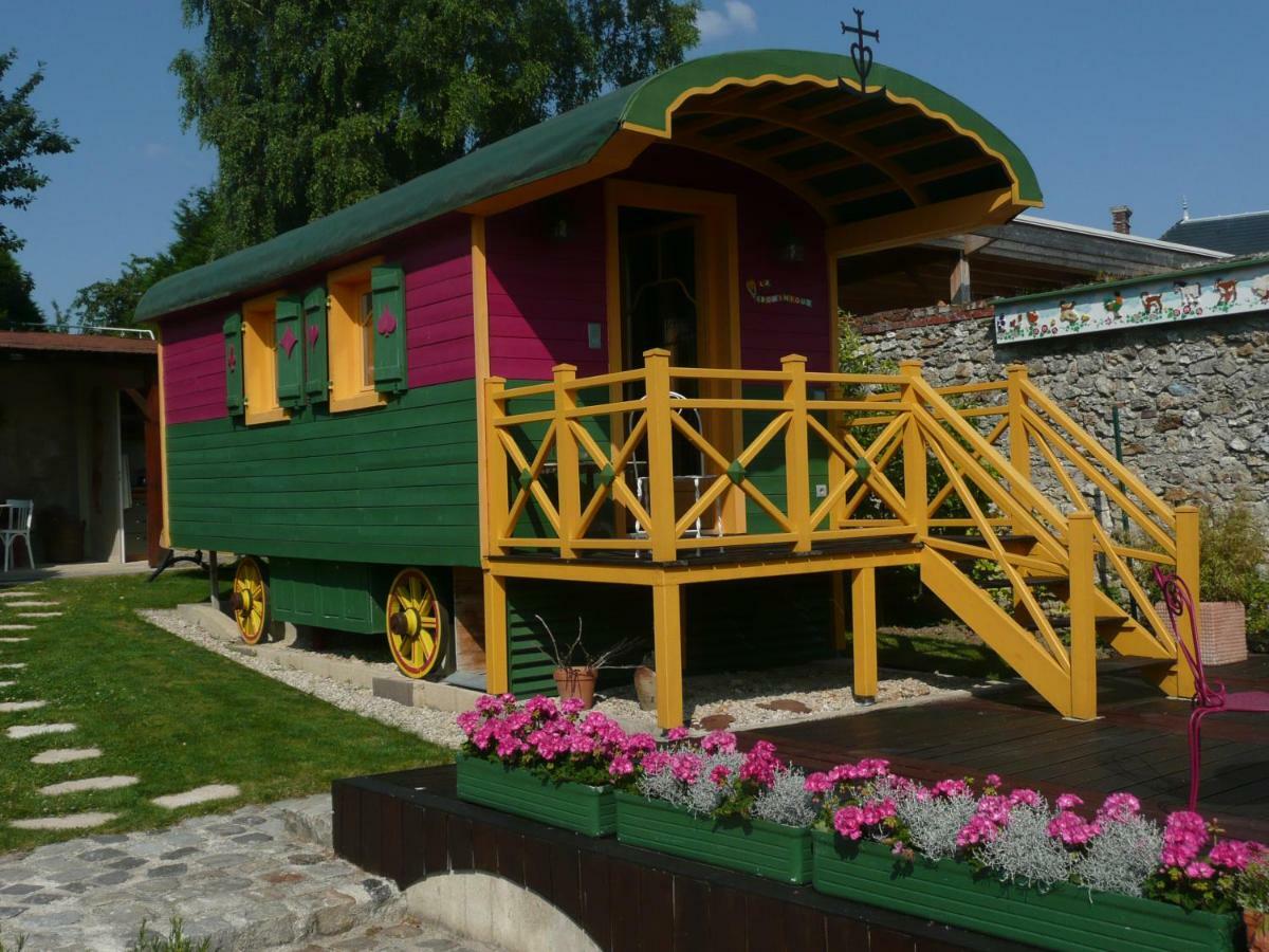 Roulotte La Dominique Bed & Breakfast Romery  Екстериор снимка