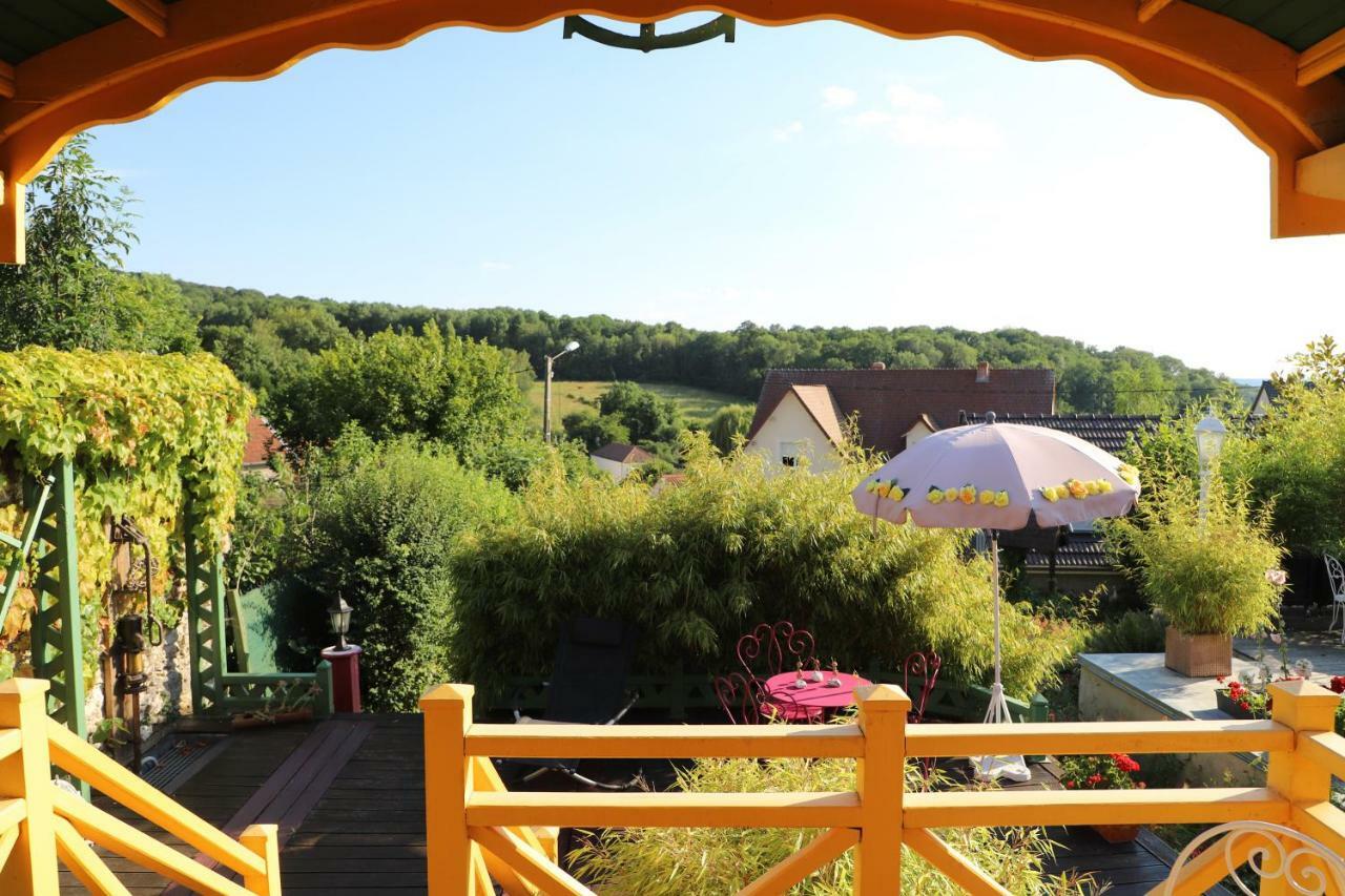 Roulotte La Dominique Bed & Breakfast Romery  Екстериор снимка